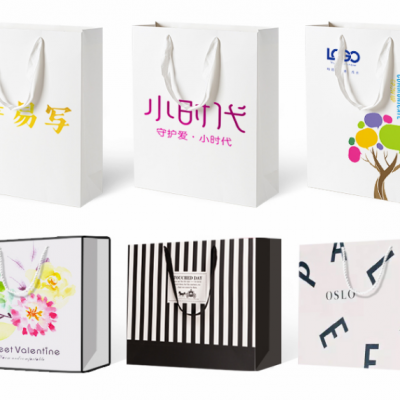 白(bai)卡紙手(shou)提袋